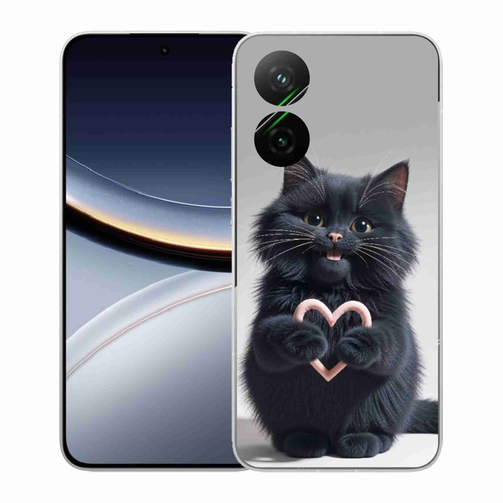 Gelový kryt mmCase na Xiaomi Poco F7 5G - kočičí láska 3