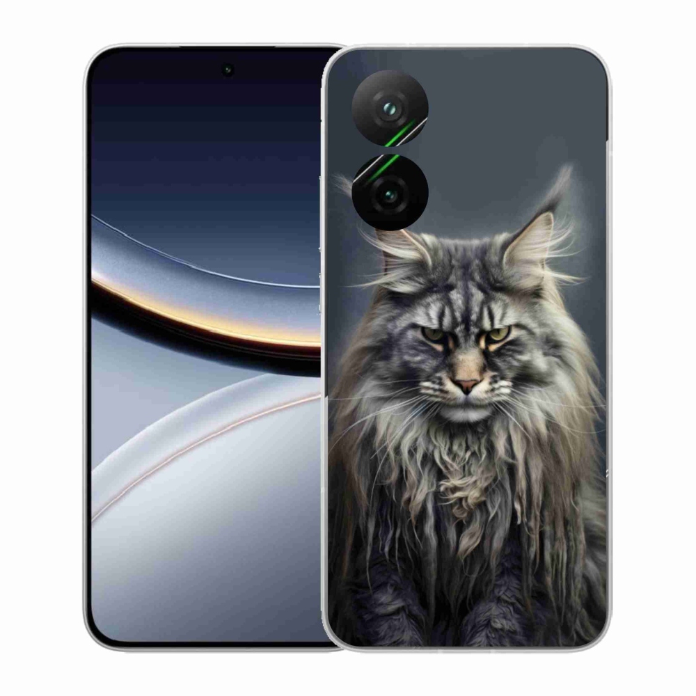 Gelový kryt mmCase na Xiaomi Poco F7 5G - kočíčí pohled 4