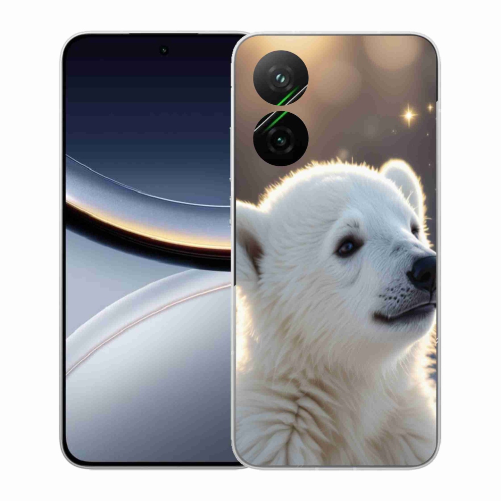 Gelový kryt mmCase na Xiaomi Poco F7 5G - lední medvěd