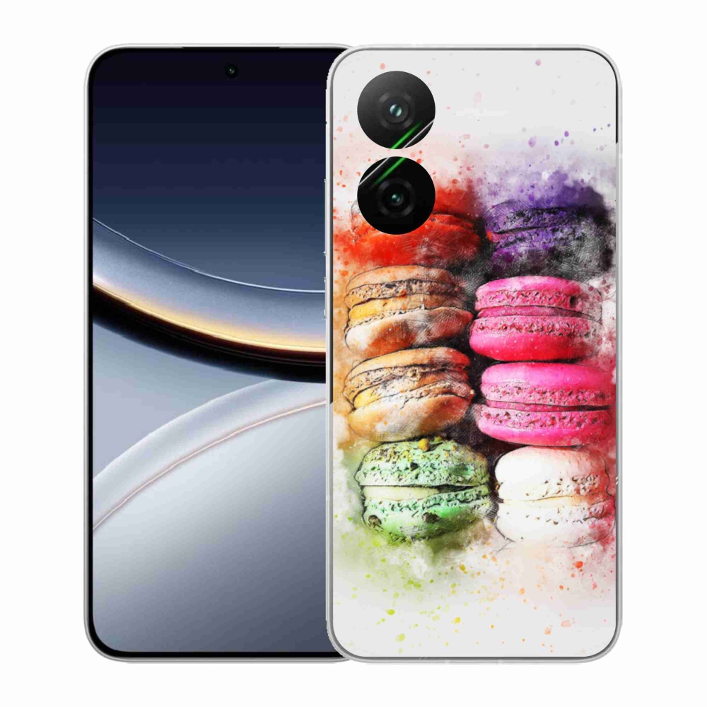 Gelový kryt mmCase na Xiaomi Poco F7 5G - makrónky