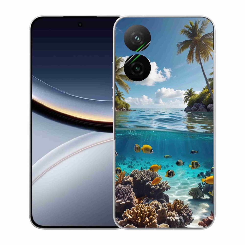 Gelový kryt mmCase na Xiaomi Poco F7 5G - mořský svět 4