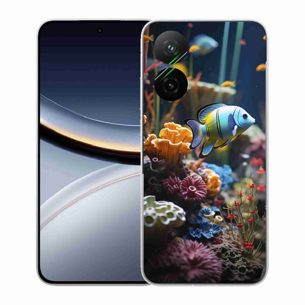 Gelový kryt mmCase na Xiaomi Poco F7 5G - mořský svět 5