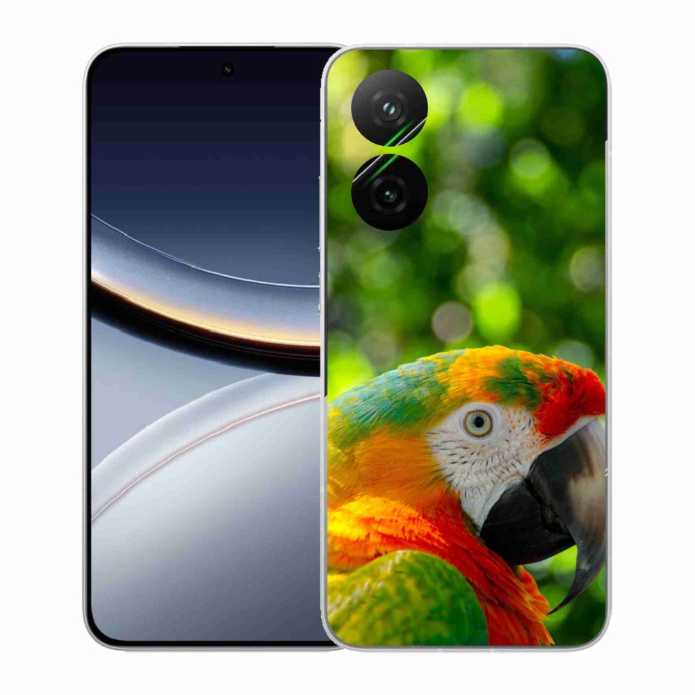 Gelový kryt mmCase na Xiaomi Poco F7 5G - papoušek ara 3