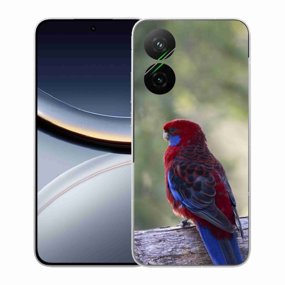 Gelový kryt mmCase na Xiaomi Poco F7 5G - papoušek rosela