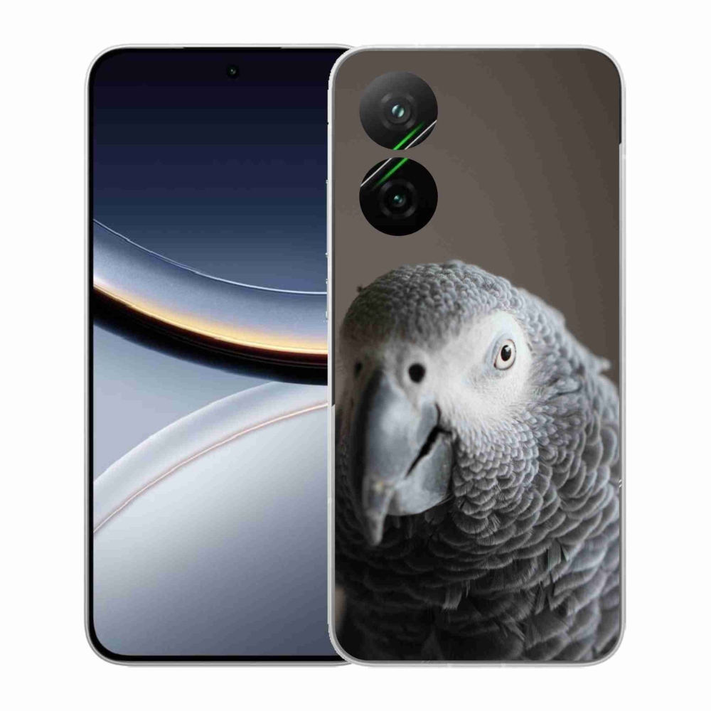 Gelový kryt mmCase na Xiaomi Poco F7 5G - papoušek žako 2