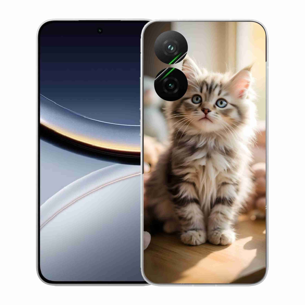 Gelový kryt mmCase na Xiaomi Poco F7 5G - roztomilé kotě 10