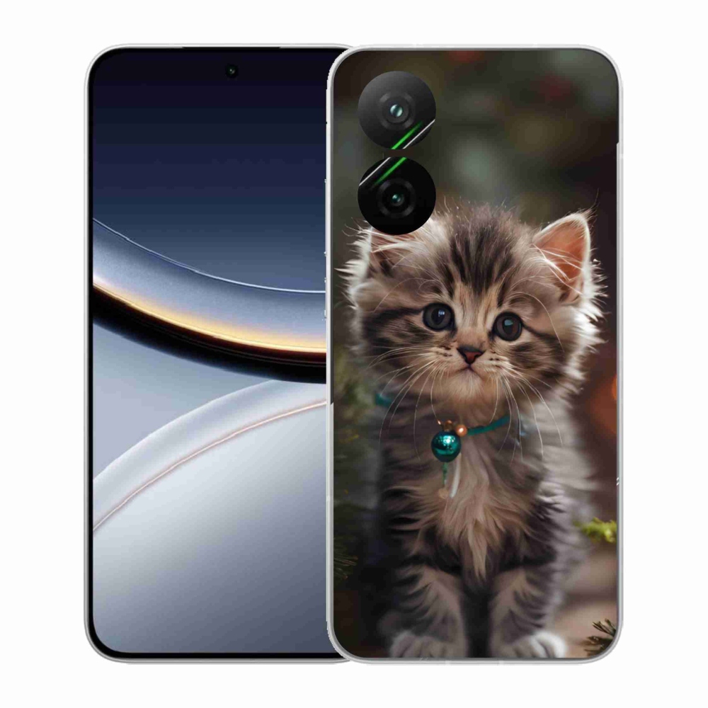 Gelový kryt mmCase na Xiaomi Poco F7 5G - roztomilé kotě 11