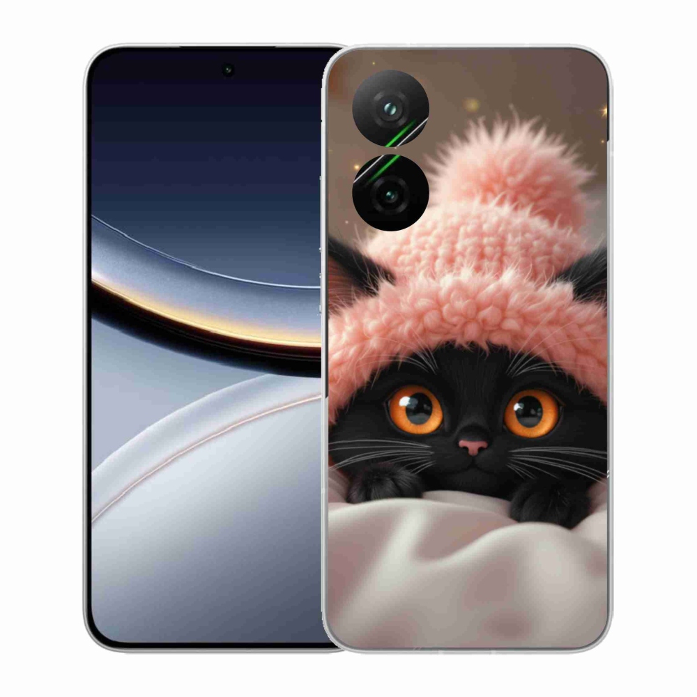 Gelový kryt mmCase na Xiaomi Poco F7 5G - roztomilé kotě 7