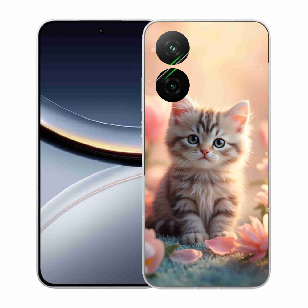 Gelový kryt mmCase na Xiaomi Poco F7 5G - roztomilé kotě 8