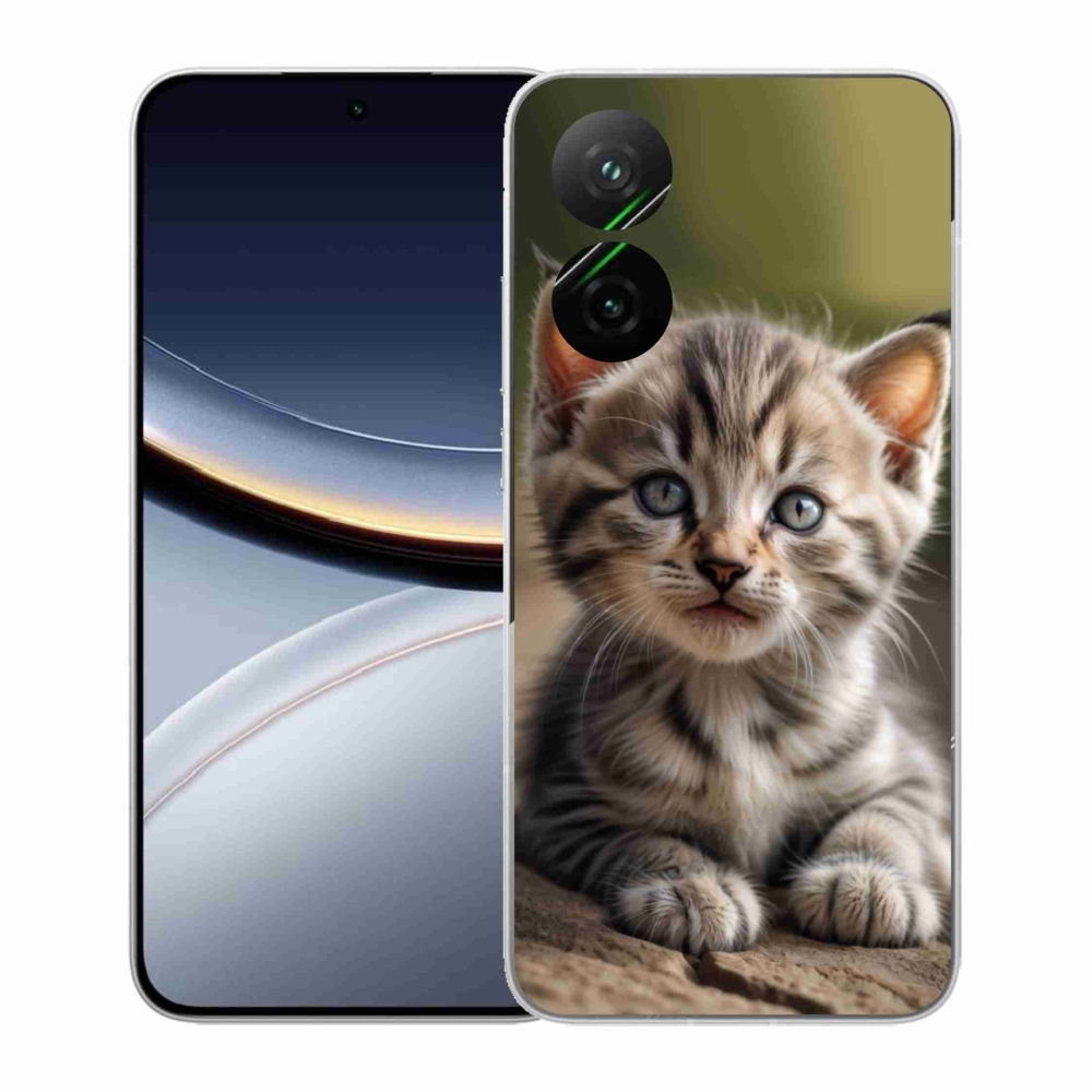 Gelový kryt mmCase na Xiaomi Poco F7 5G - roztomilé kotě 9