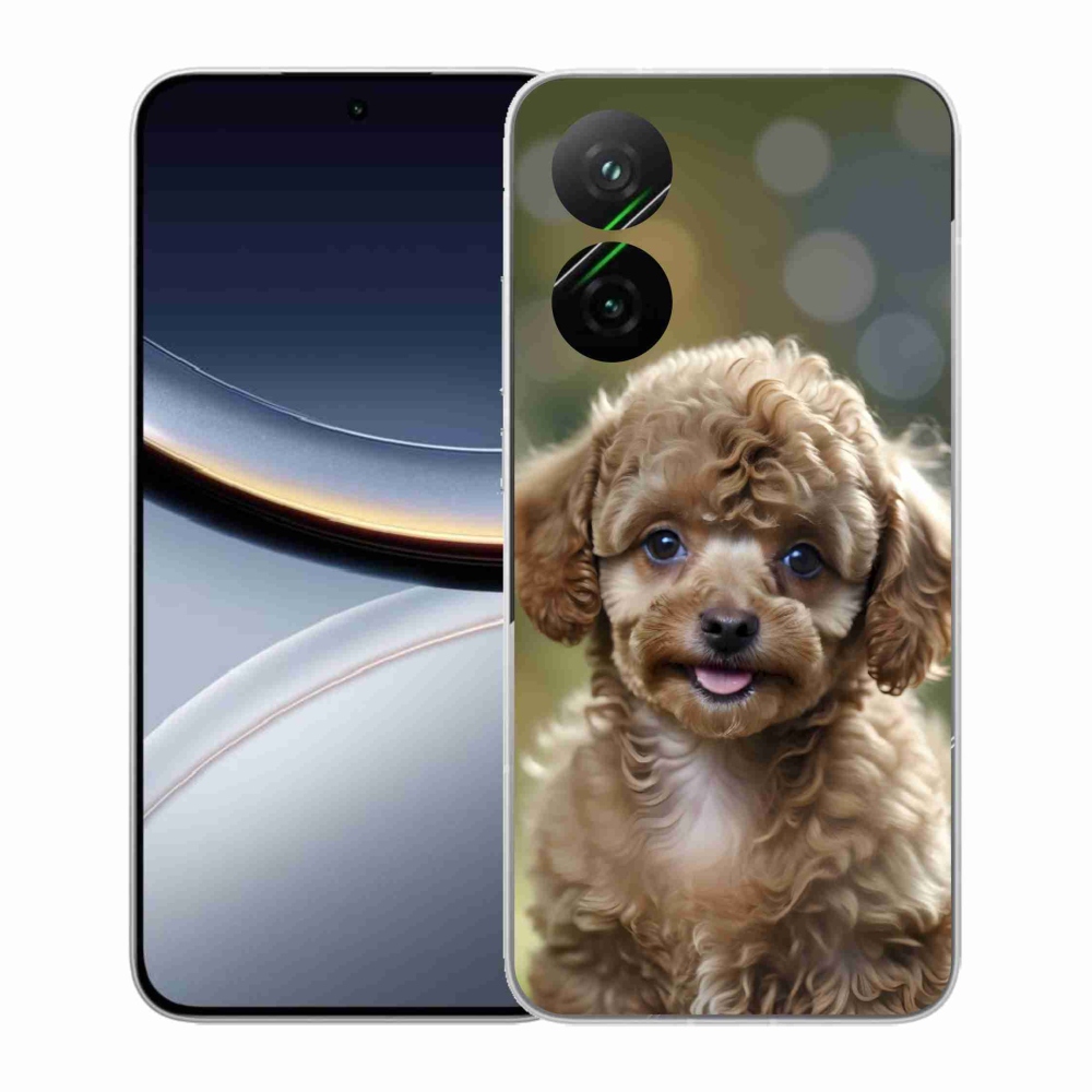 Gelový kryt mmCase na Xiaomi Poco F7 5G - roztomilý pudl