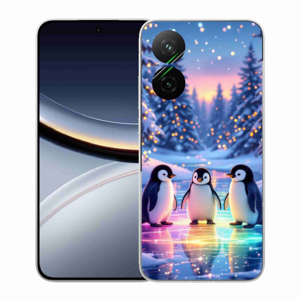 Gelový kryt mmCase na Xiaomi Poco F7 5G - tučnáci