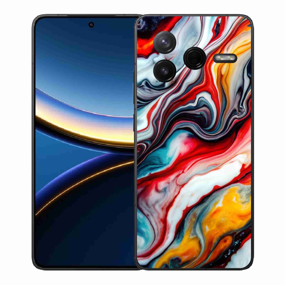 Gelový kryt mmCase na Xiaomi Poco F7 Pro - abstraktní motiv 35