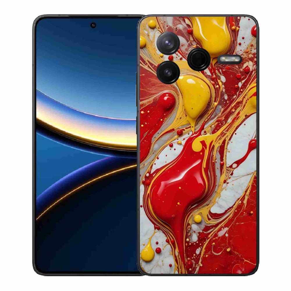 Gelový kryt mmCase na Xiaomi Poco F7 Pro - abstraktní motiv 42