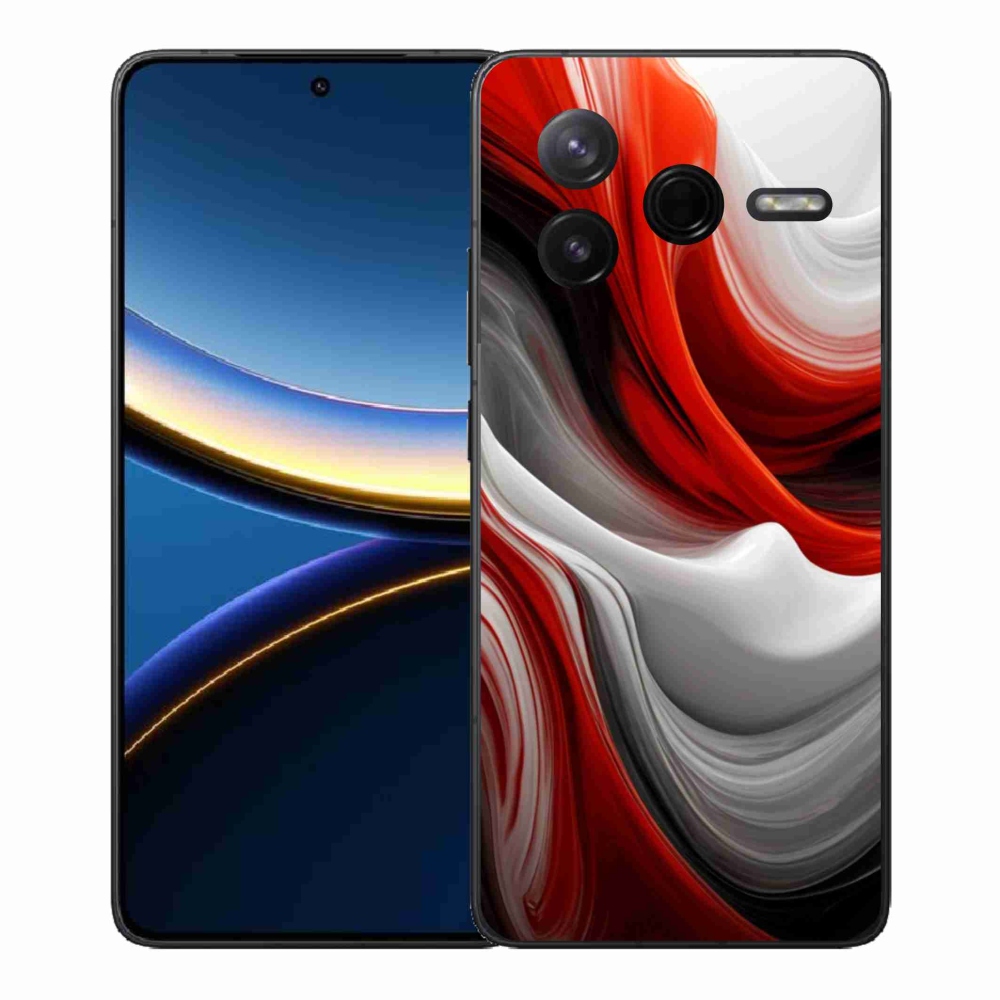Gelový kryt mmCase na Xiaomi Poco F7 Pro - abstraktní motiv 47
