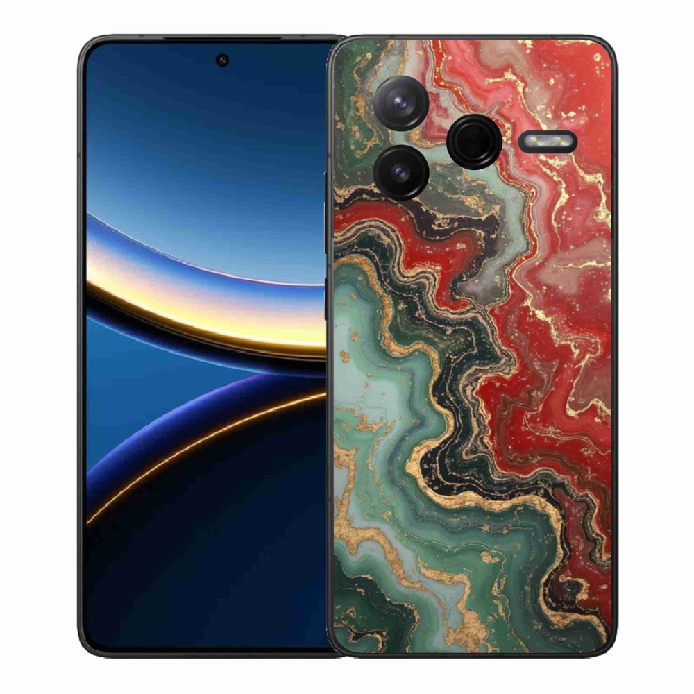 Gelový kryt mmCase na Xiaomi Poco F7 Pro - abstraktní motiv 55