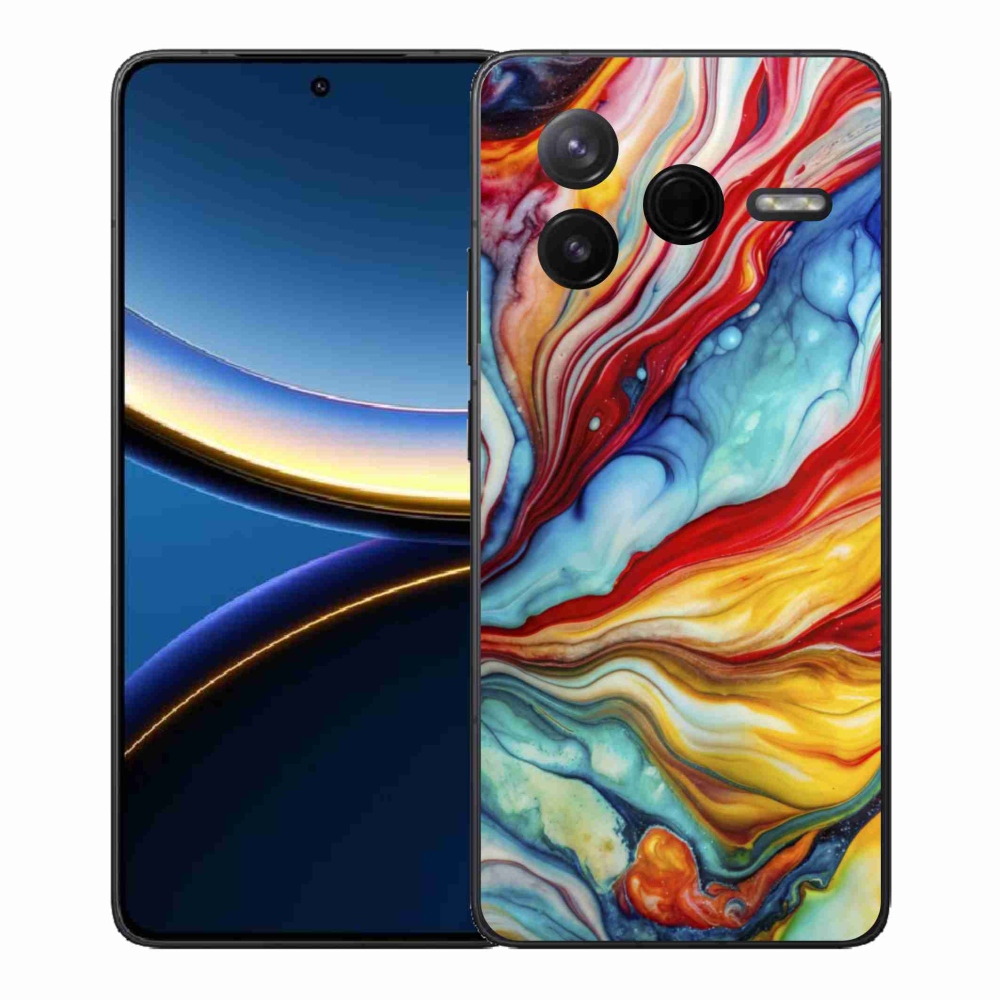 Gelový kryt mmCase na Xiaomi Poco F7 Pro - abstraktní motiv 58