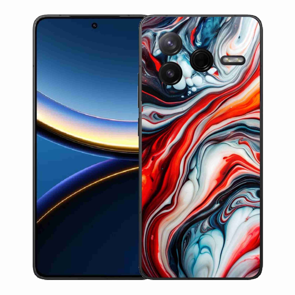 Gelový kryt mmCase na Xiaomi Poco F7 Pro - abstraktní motiv 63