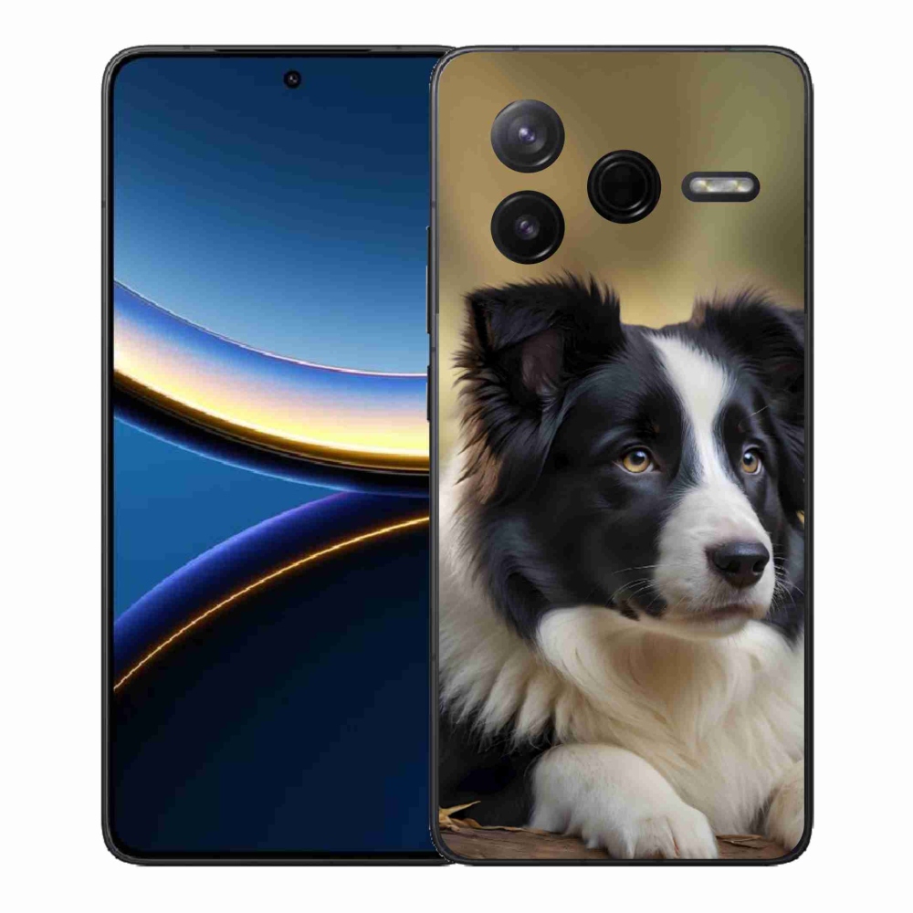 Gelový kryt mmCase na Xiaomi Poco F7 Pro - border kolie 2