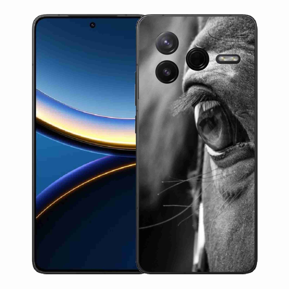 Gelový kryt mmCase na Xiaomi Poco F7 Pro - koňský pohled