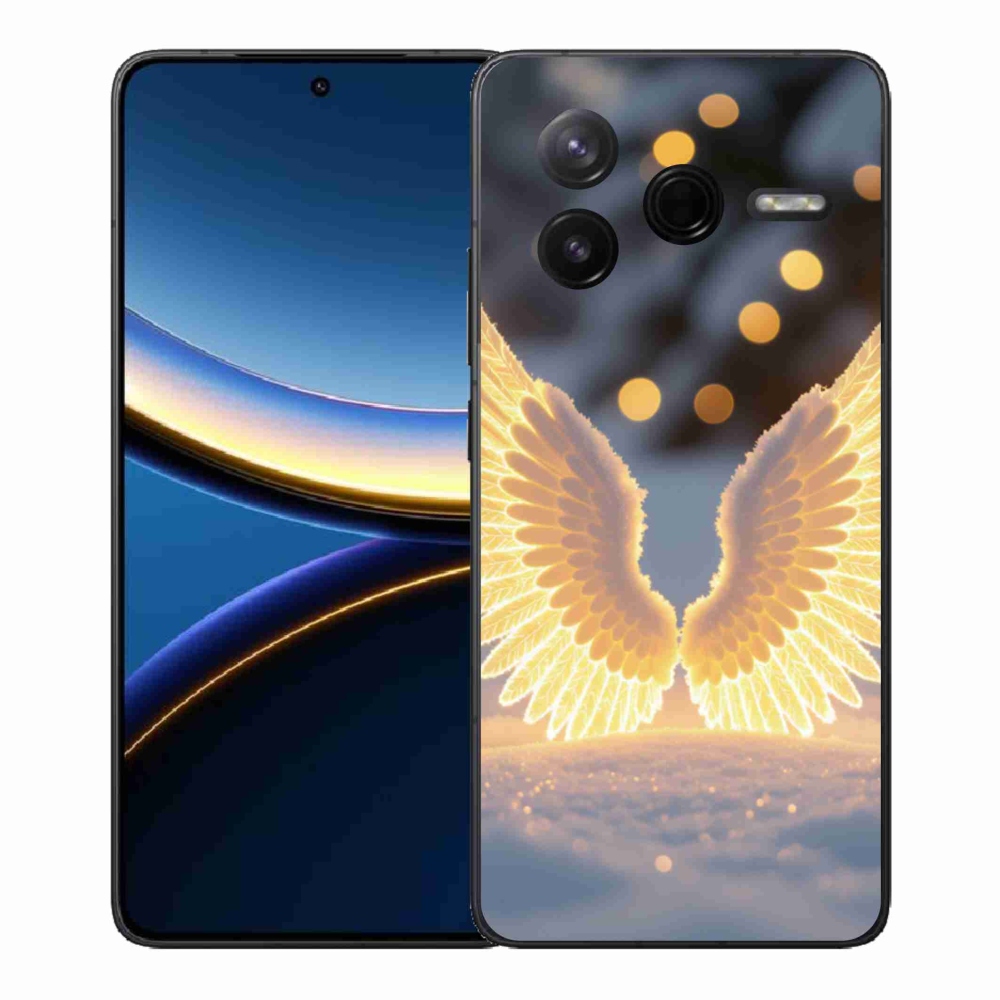 Gelový kryt mmCase na Xiaomi Poco F7 Pro - křídla
