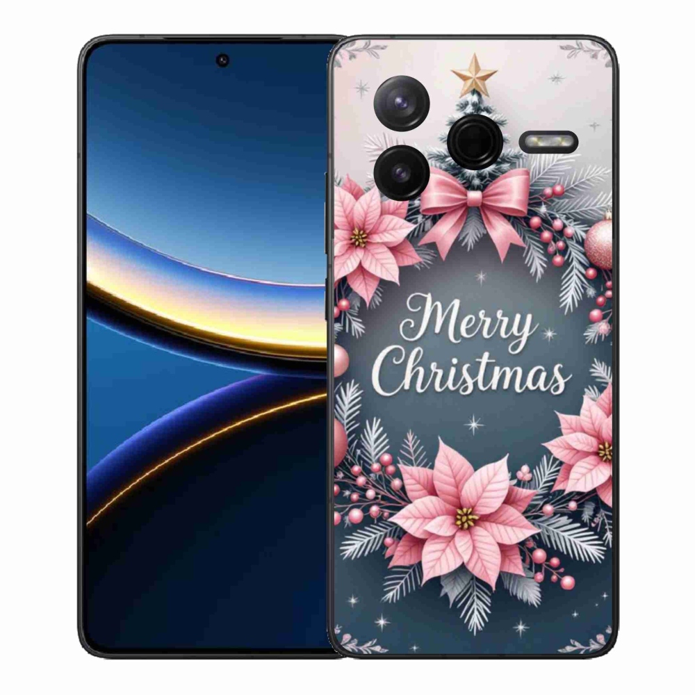 Gelový kryt mmCase na Xiaomi Poco F7 Pro - merry christmas