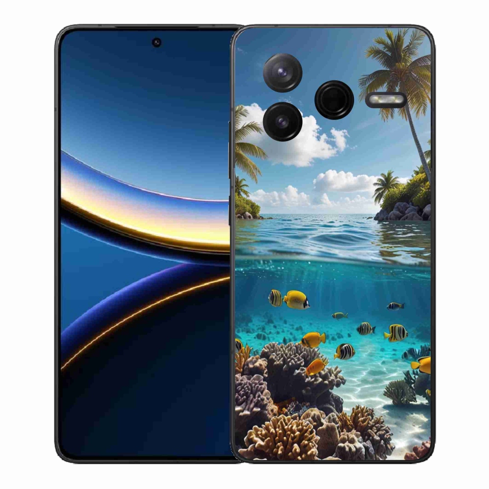 Gelový kryt mmCase na Xiaomi Poco F7 Pro - mořský svět 4