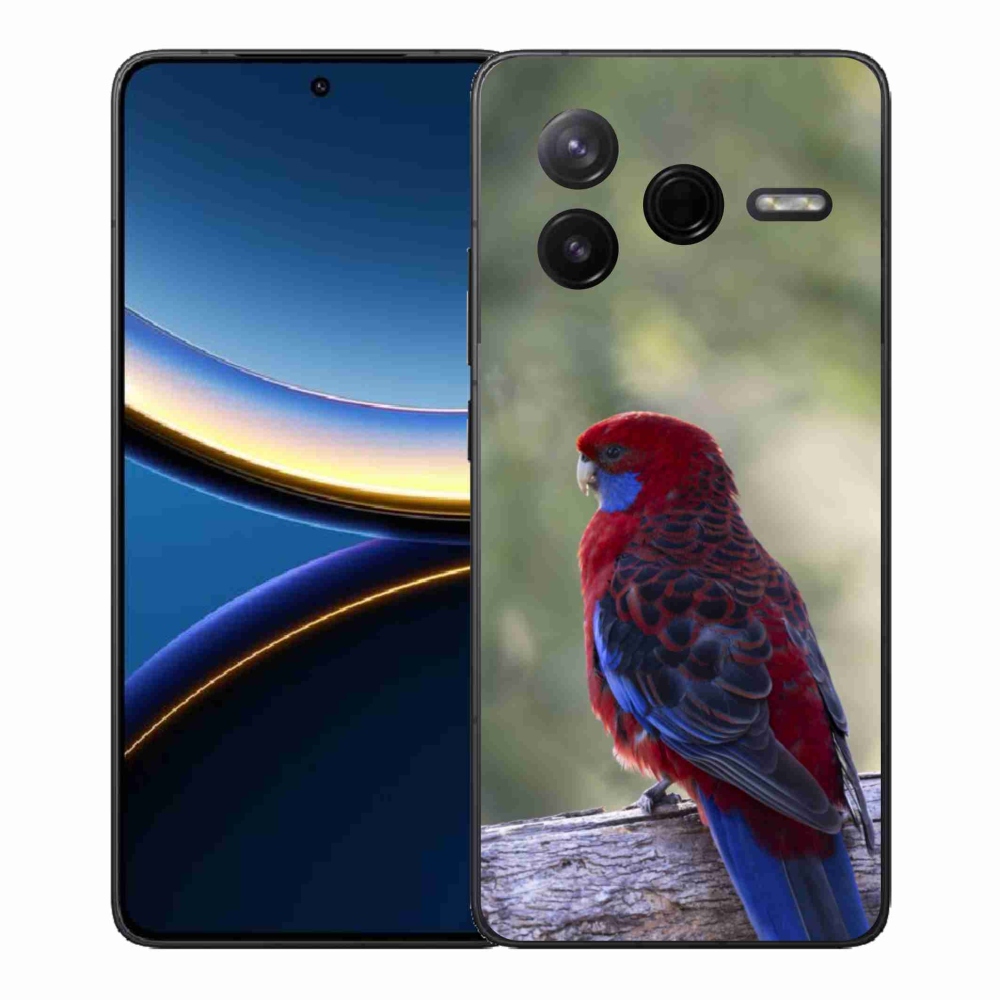 Gelový kryt mmCase na Xiaomi Poco F7 Pro - papoušek rosela