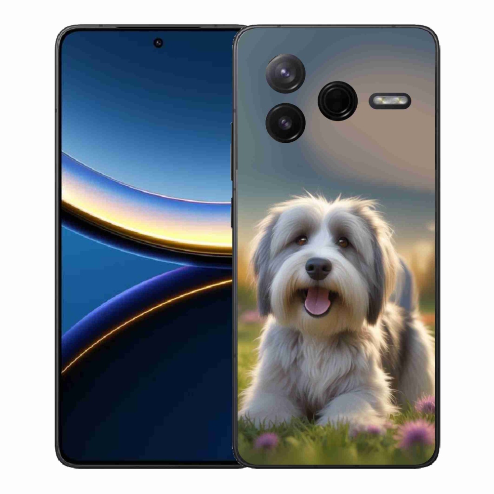 Gelový kryt mmCase na Xiaomi Poco F7 Pro - roztomilý havanský psík