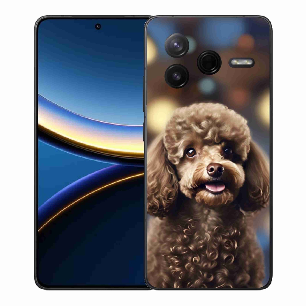 Gelový kryt mmCase na Xiaomi Poco F7 Pro - roztomilý pudl