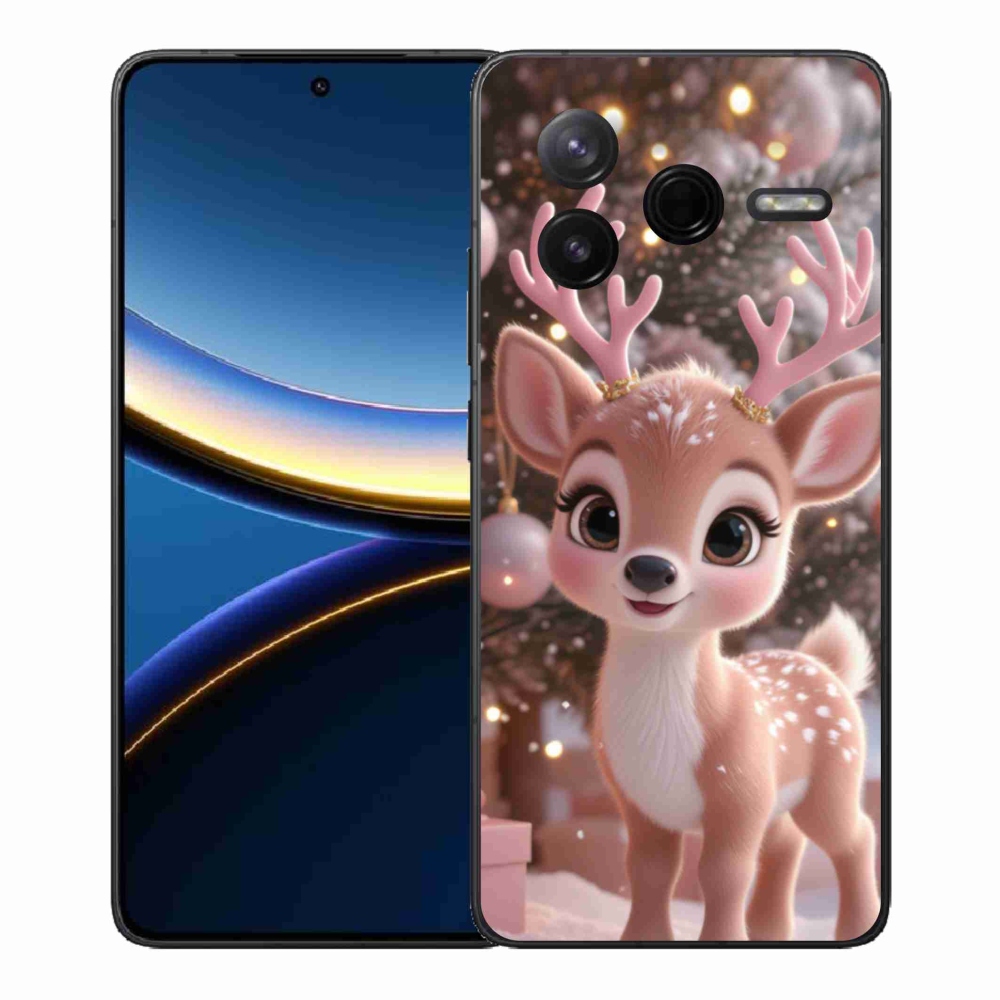 Gelový kryt mmCase na Xiaomi Poco F7 Pro - roztomilý sob