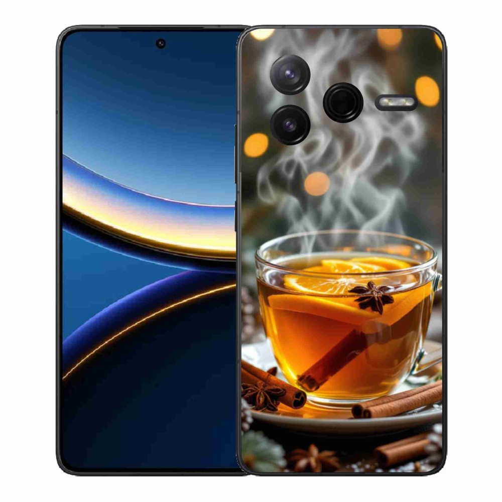 Gelový kryt mmCase na Xiaomi Poco F7 Pro - vánoční punč