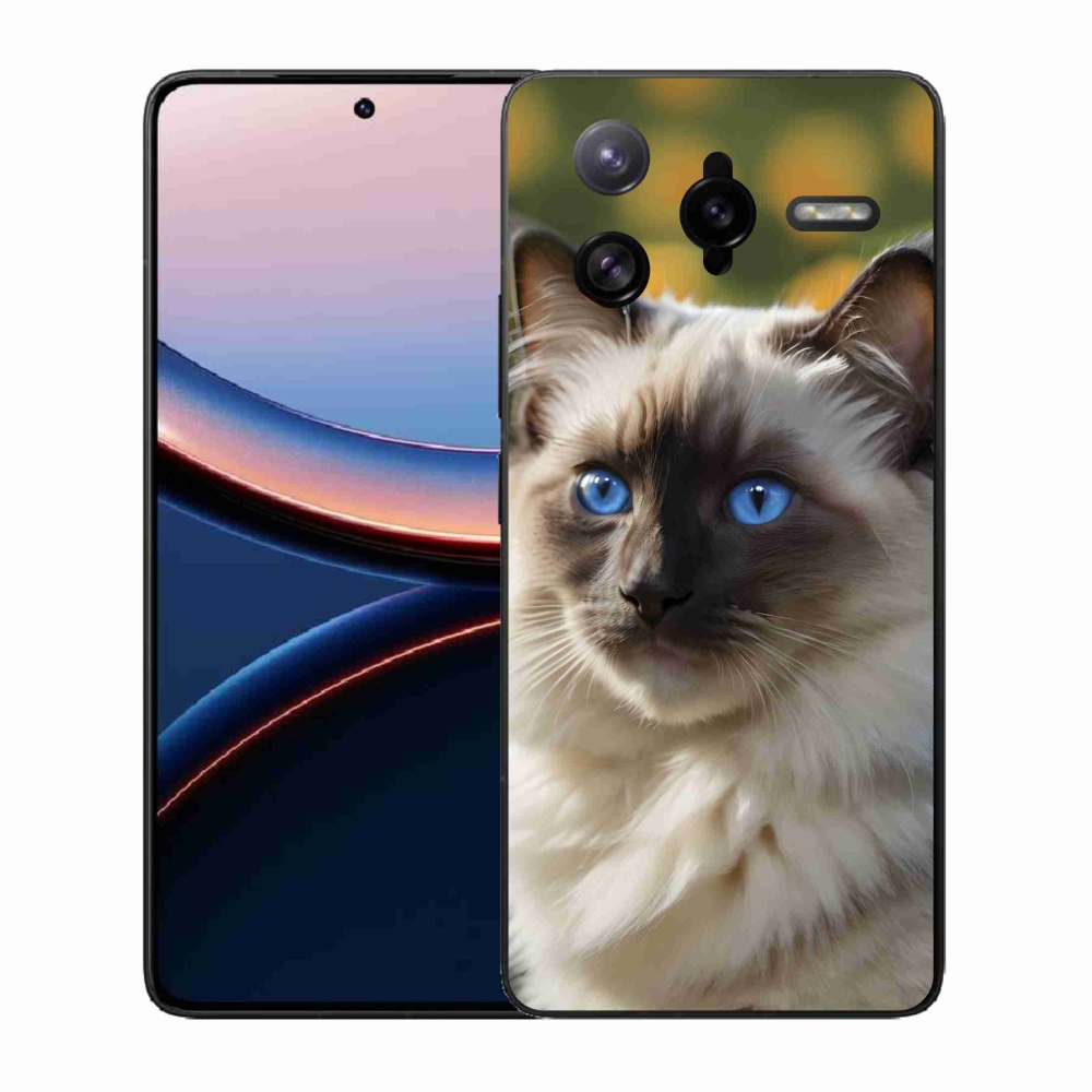 Gelový kryt mmCase na Xiaomi Poco F7 Ultra - bílý ragdoll
