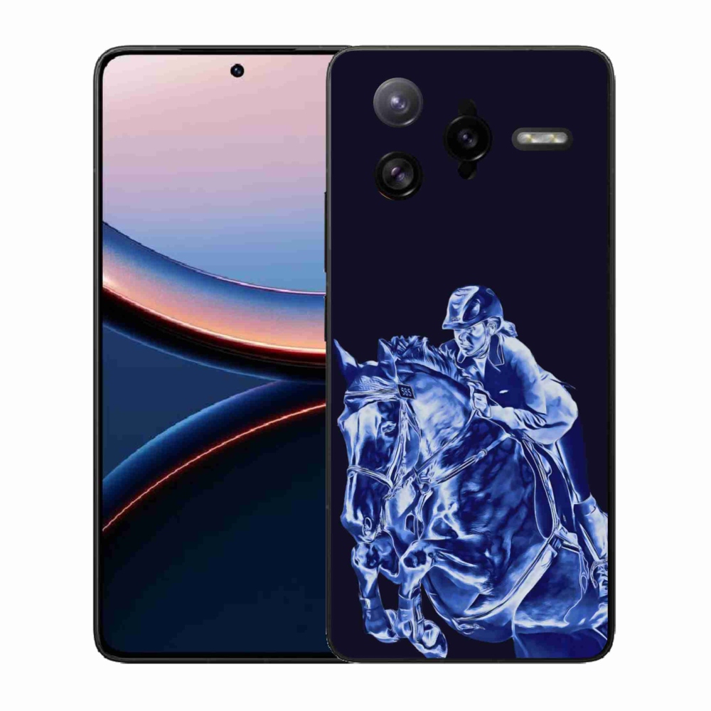 Gelový kryt mmCase na Xiaomi Poco F7 Ultra - dostihový kůň