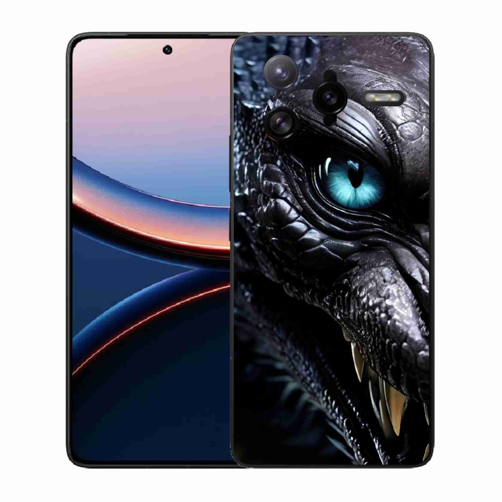 Gelový kryt mmCase na Xiaomi Poco F7 Ultra - dračí pohled