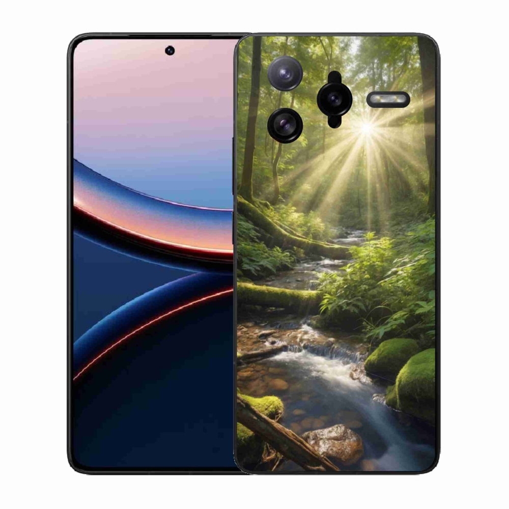 Gelový kryt mmCase na Xiaomi Poco F7 Ultra - hlubina lesa