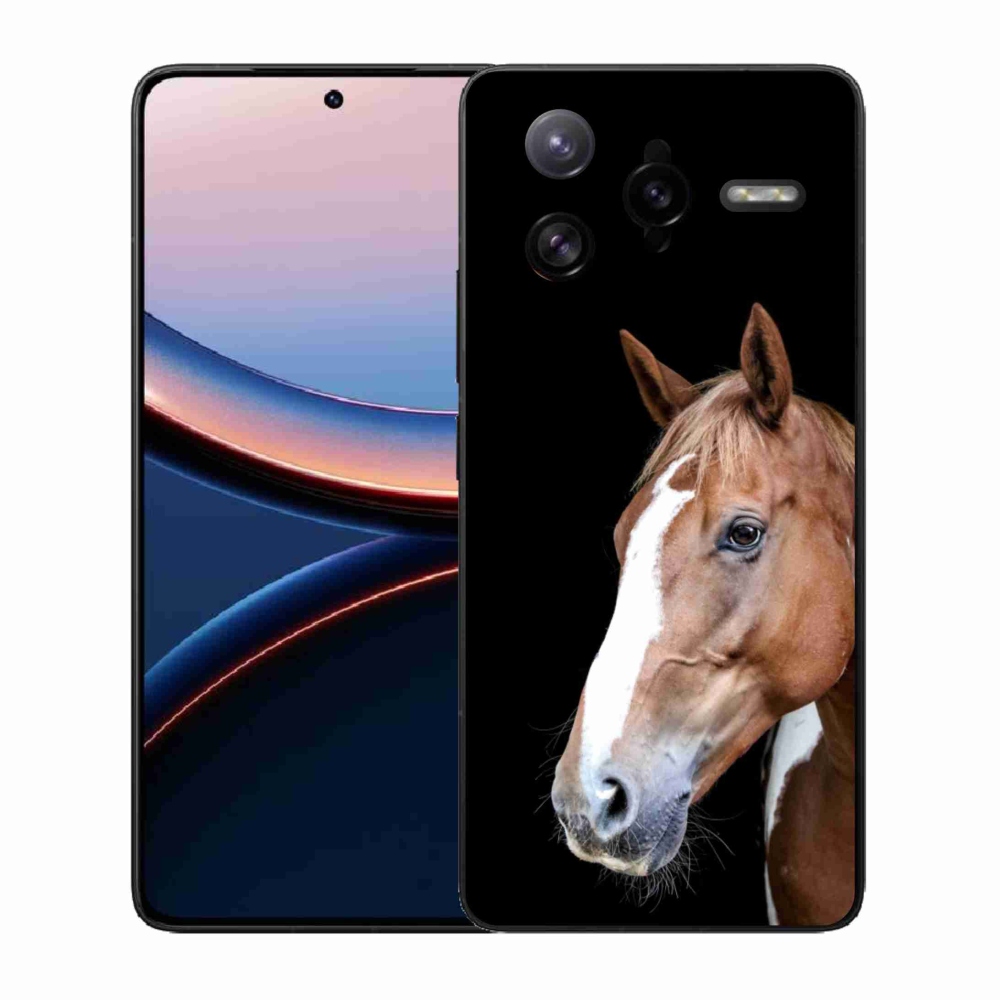 Gelový kryt mmCase na Xiaomi Poco F7 Ultra - hnědý kůň 3