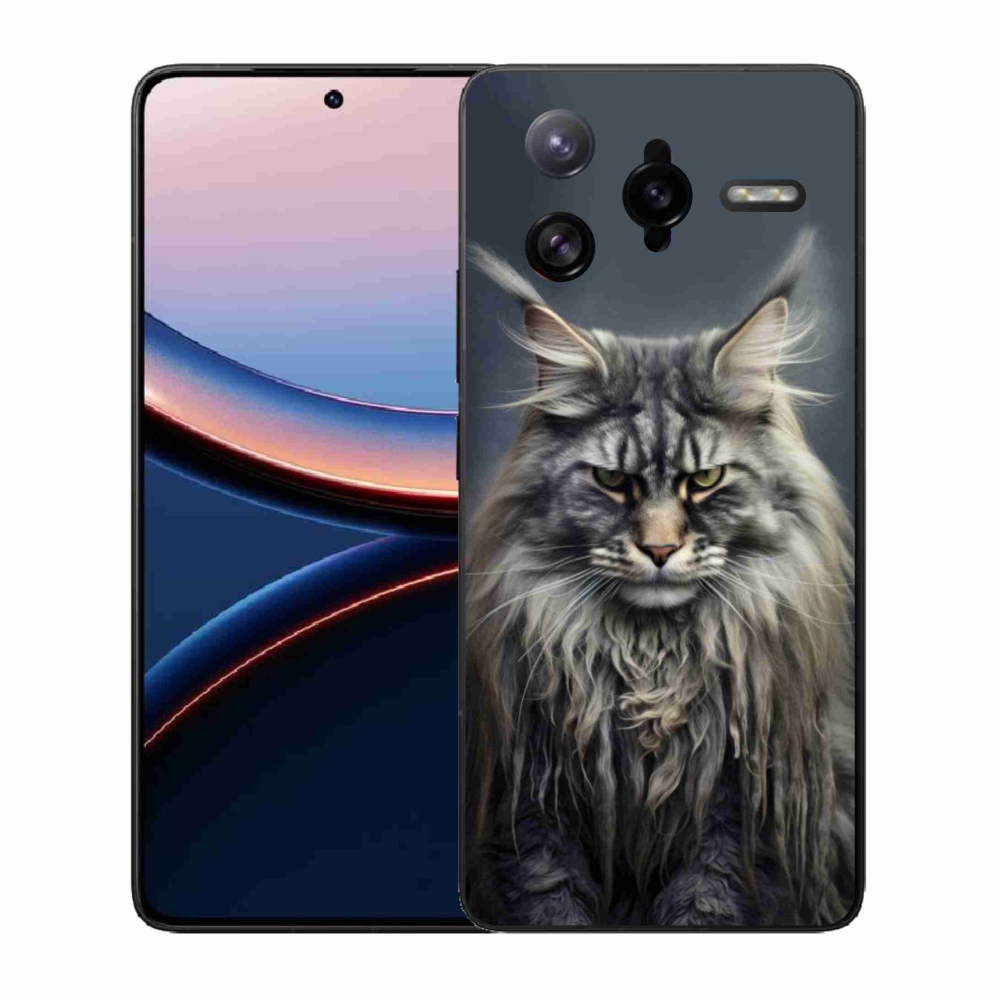 Gelový kryt mmCase na Xiaomi Poco F7 Ultra - kočíčí pohled 4