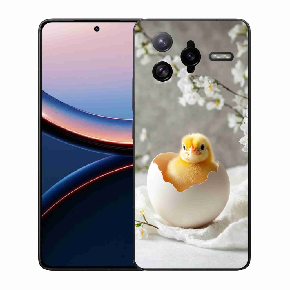 Gelový kryt mmCase na Xiaomi Poco F7 Ultra - kuřátko