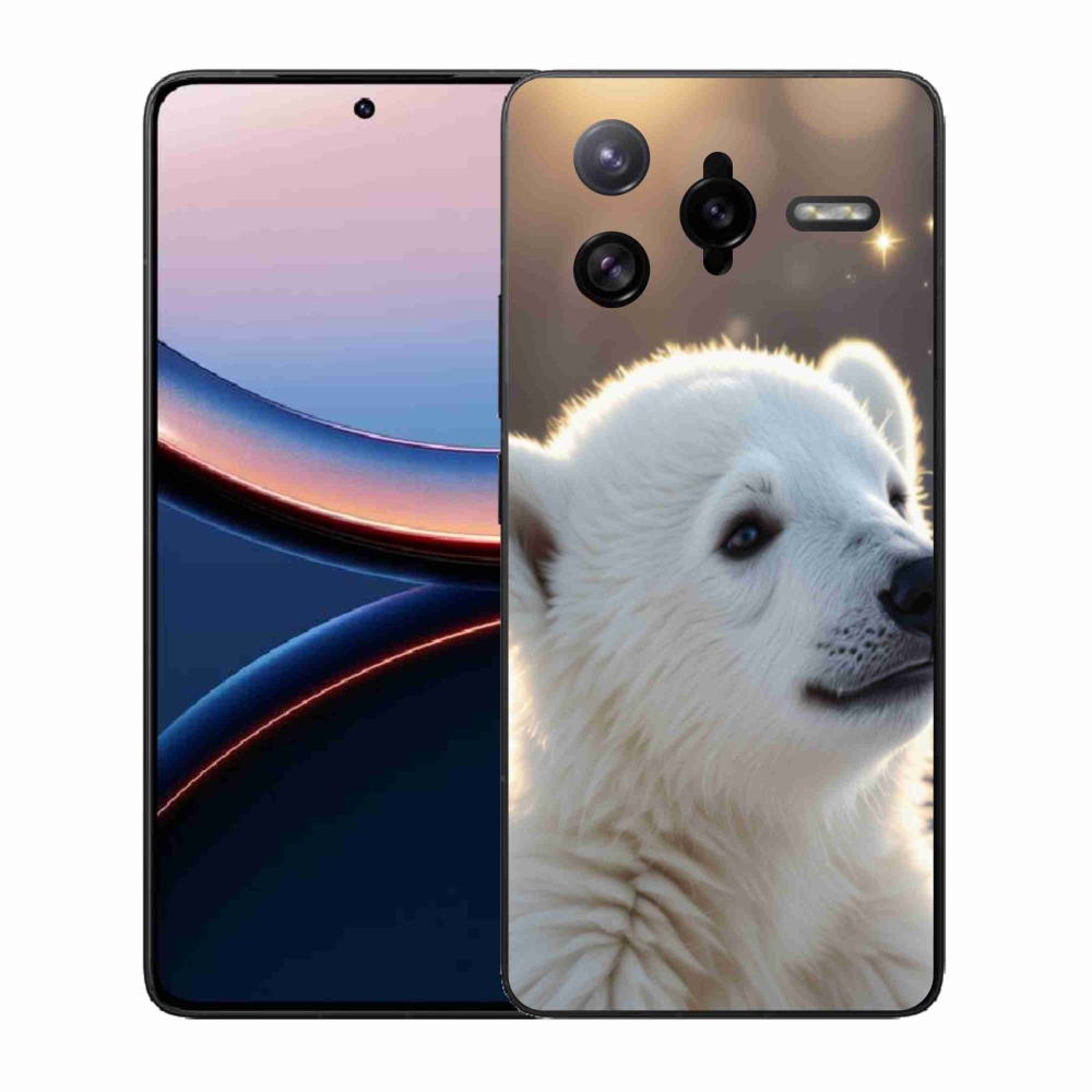 Gelový kryt mmCase na Xiaomi Poco F7 Ultra - lední medvěd
