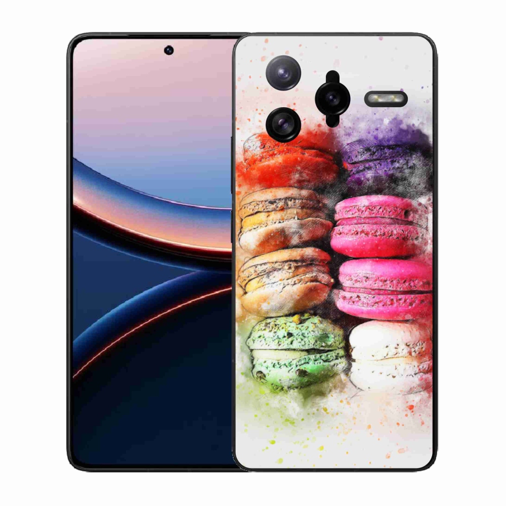 Gelový kryt mmCase na Xiaomi Poco F7 Ultra - makrónky