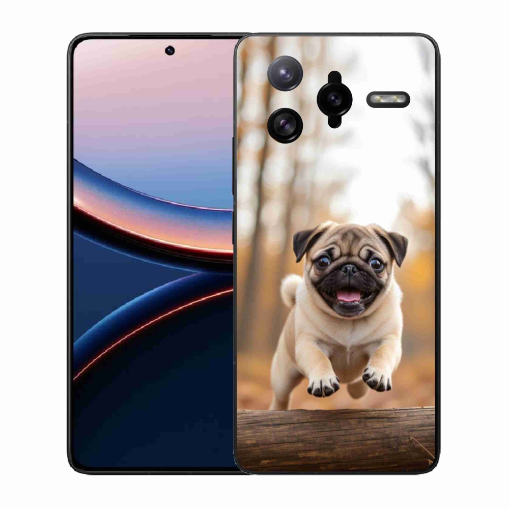 Gelový kryt mmCase na Xiaomi Poco F7 Ultra - mops 2