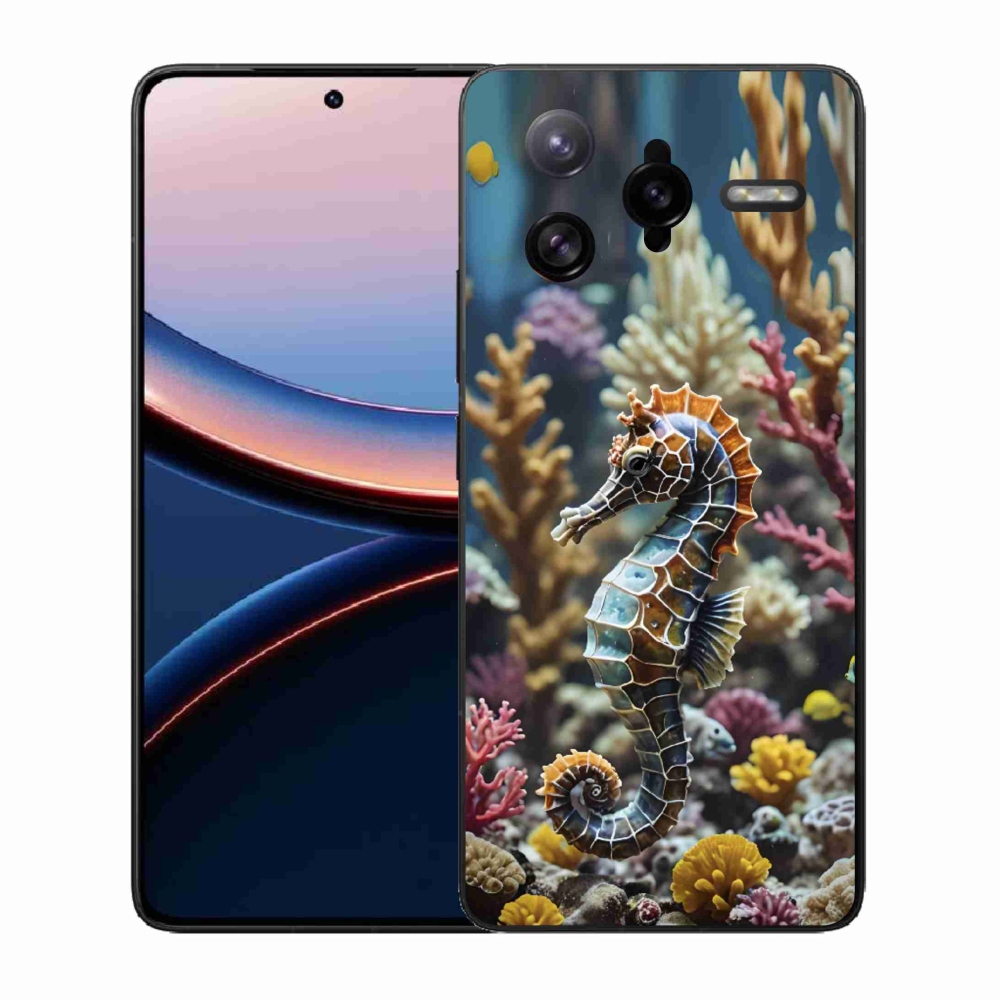Gelový kryt mmCase na Xiaomi Poco F7 Ultra - mořský koník 2