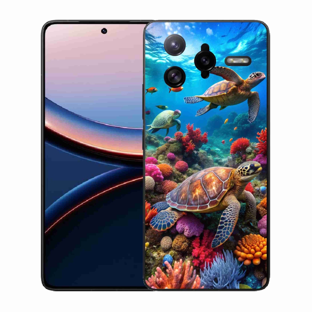 Gelový kryt mmCase na Xiaomi Poco F7 Ultra - mořský svět 2