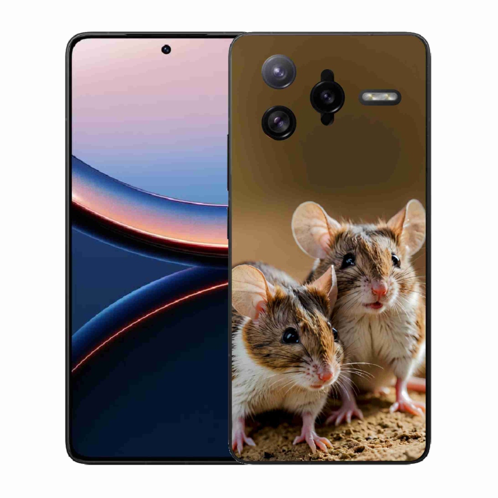 Gelový kryt mmCase na Xiaomi Poco F7 Ultra - myší duo