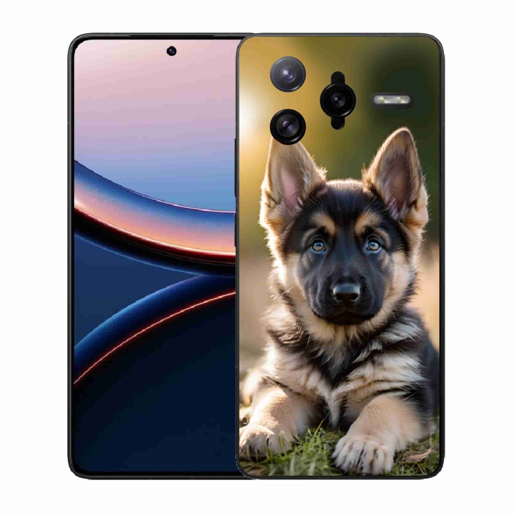 Gelový kryt mmCase na Xiaomi Poco F7 Ultra - německý ovčák v přírodě