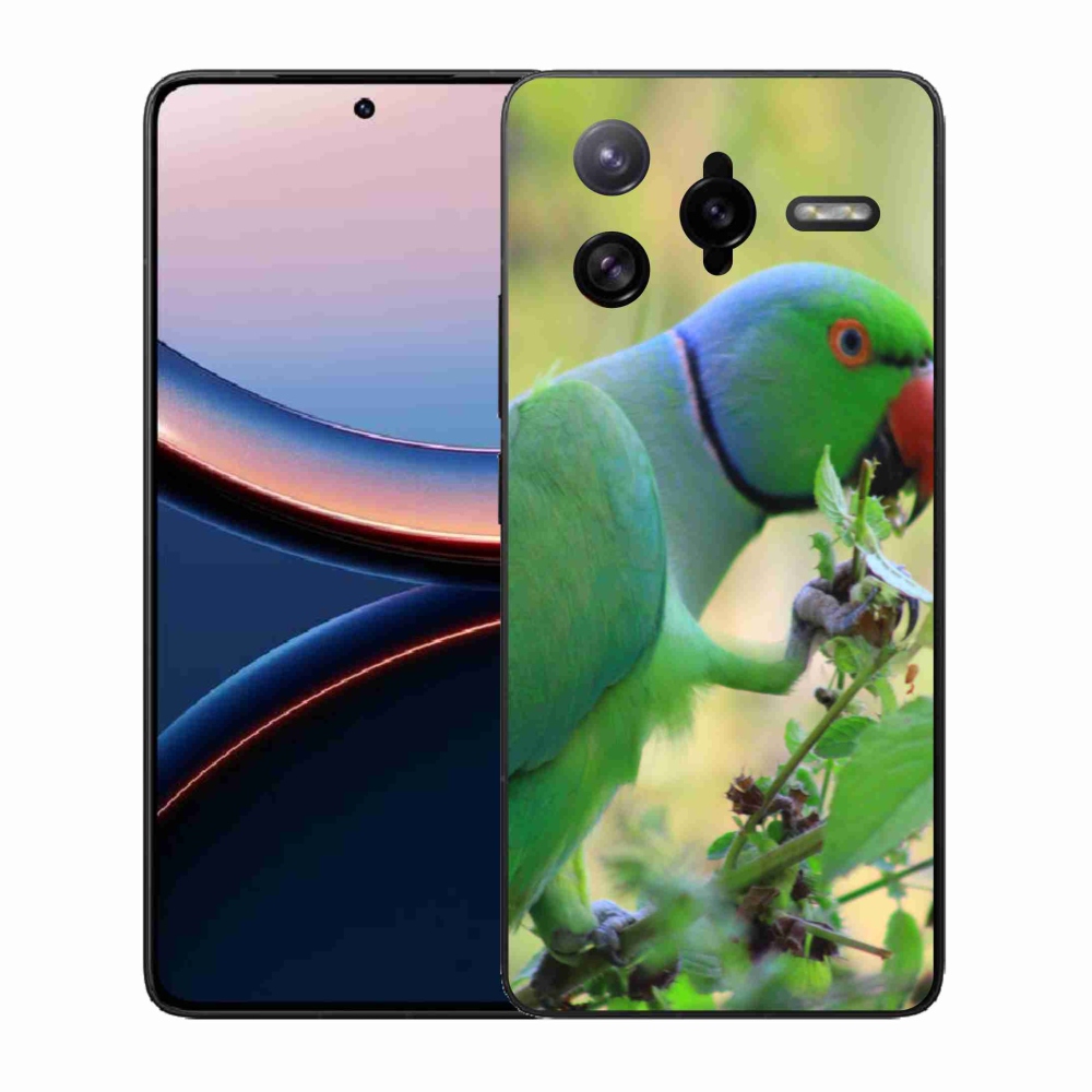 Gelový kryt mmCase na Xiaomi Poco F7 Ultra - papoušek alexandr