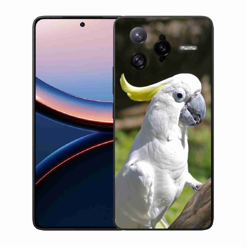 Gelový kryt mmCase na Xiaomi Poco F7 Ultra - papoušek kakadu 2