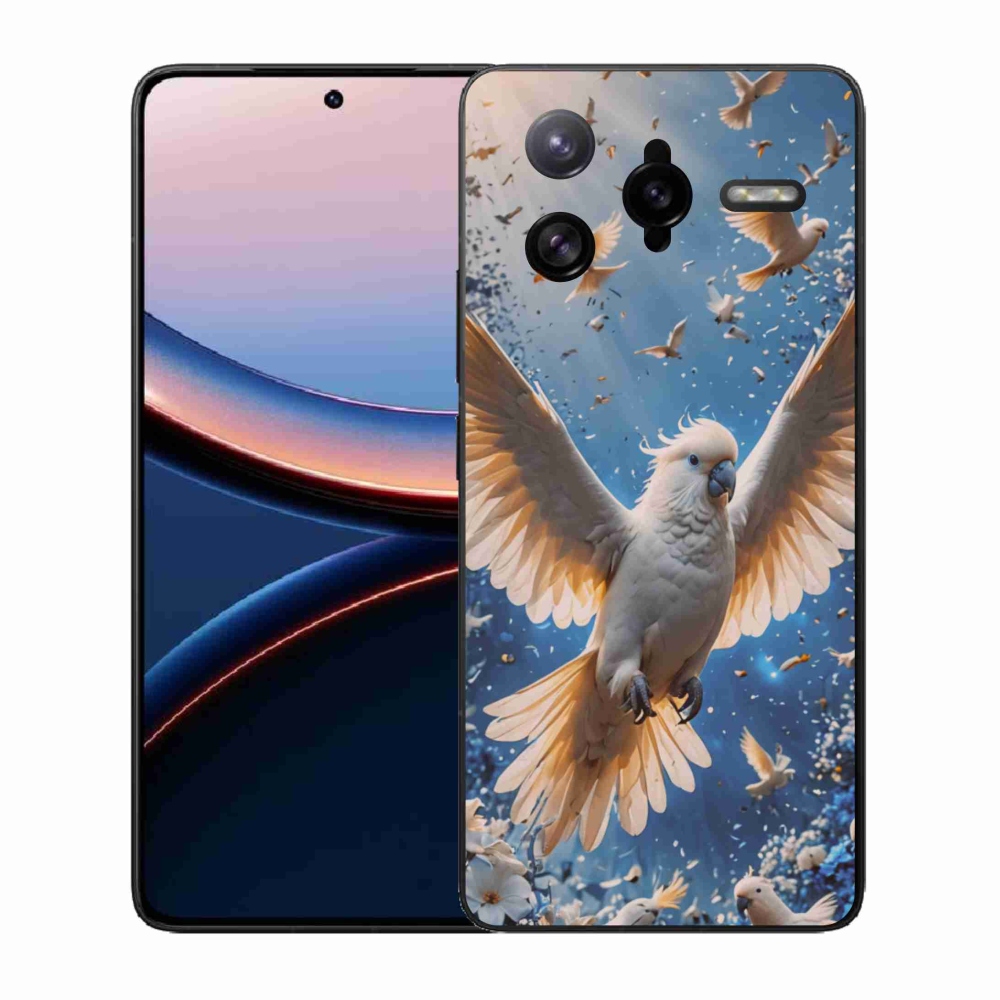 Gelový kryt mmCase na Xiaomi Poco F7 Ultra - papoušek kakadu