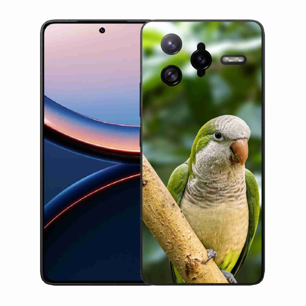 Gelový kryt mmCase na Xiaomi Poco F7 Ultra - papoušek mníšek